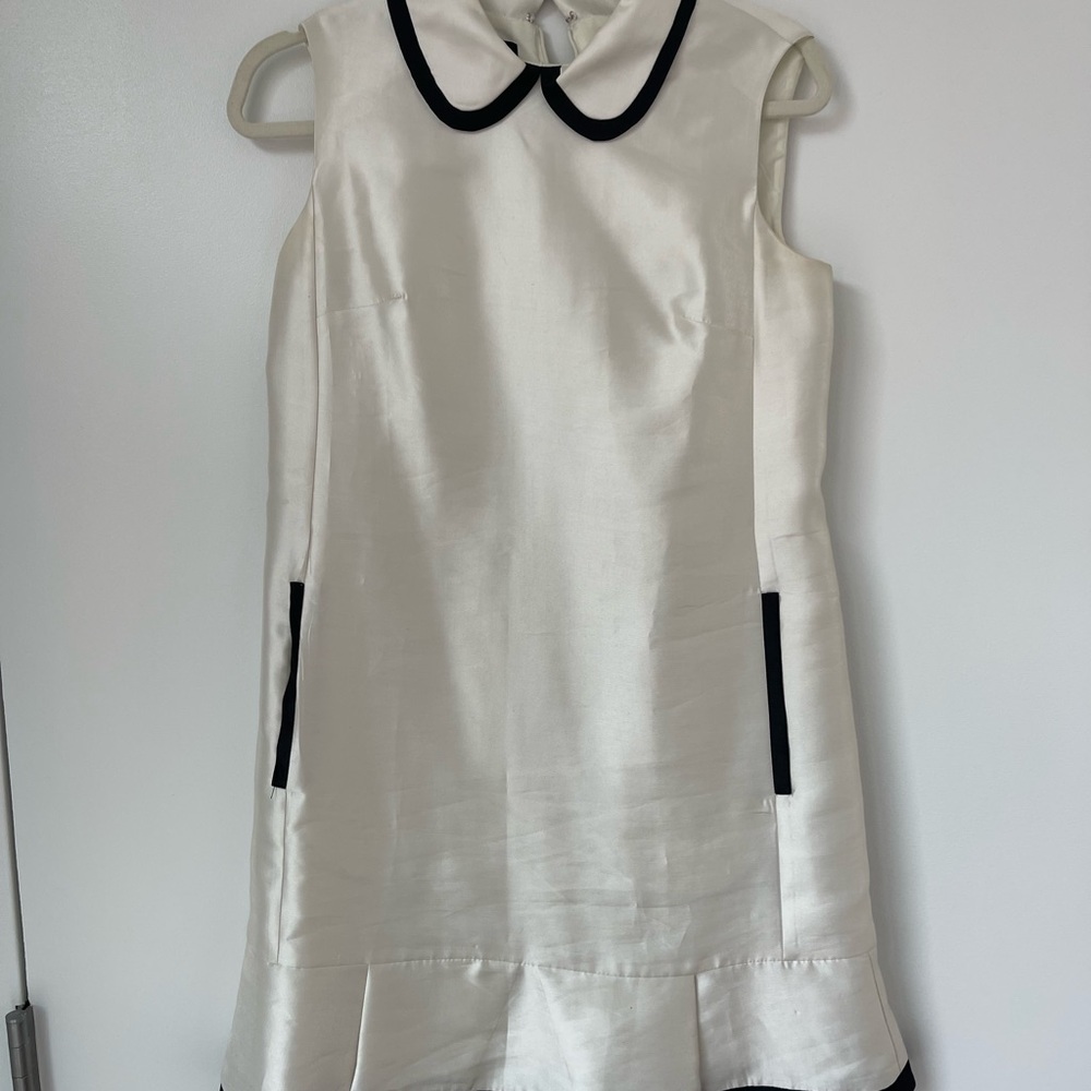 JAYGODFREY Cream and Black Kids Formal Dress